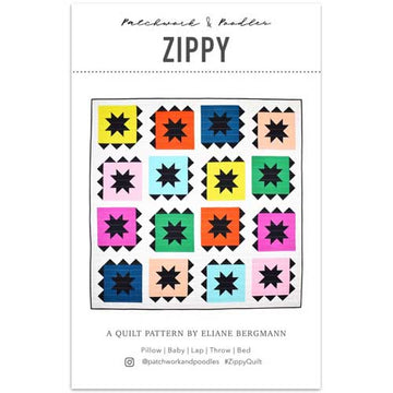 Zippy Quilt Pattern by Eliane Bergmann