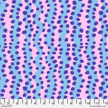 Bubble Stripe, Purple- August 2022Kaffe Fassett Collective