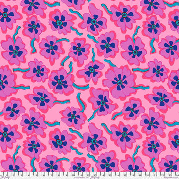 Camo Flower - Pink, Kaffe Fassett Collective, August 2023