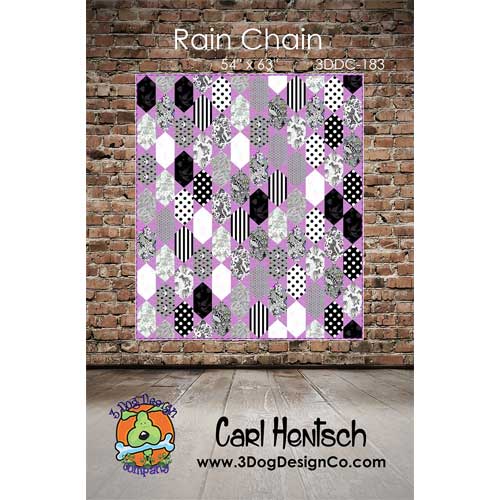 Rain Chain Quilt Pattern by Carl Hentsch