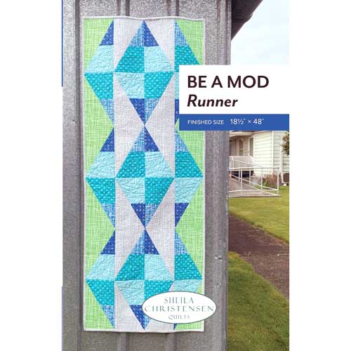 Be a Mod Runner by Sheila Christensen Quilts