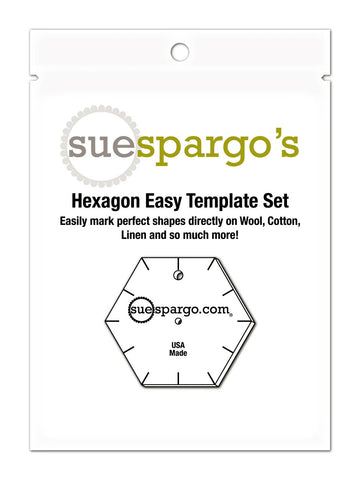 Hexagon Easy Acrylic Template Set