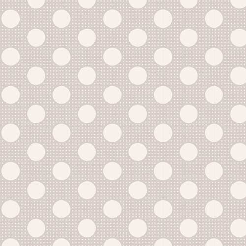 Tilda Medium Dots, Light Grey