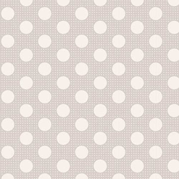 Tilda Medium Dots, Light Grey