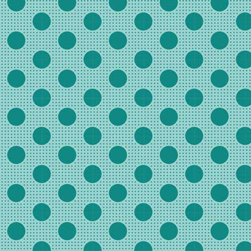 Tilda Medium Dots, Dark Teal