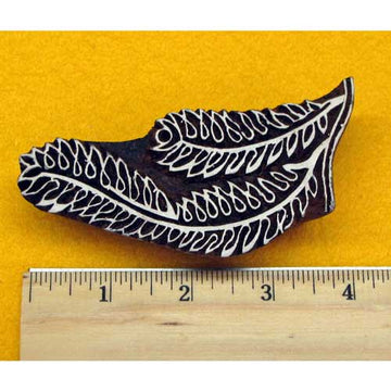 WB257 Leafy Branches Wood Block