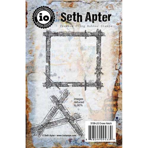 Cross Hatch Cling Rubber Stamp Set by Seth Apter
