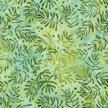 Artisan Batiks- Wintergreen, Leaf