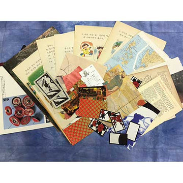 Asia-Pacific Theme vintage paper collage pack