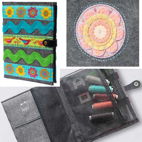 Book Cover/Project Bag by Aster & Anne
