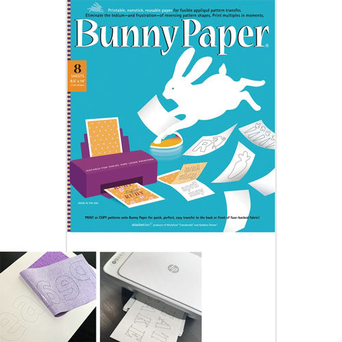 Bunny Paper, 8 sheet pack