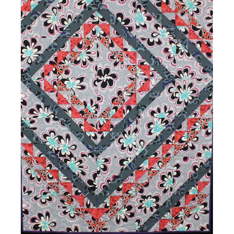 Crochet Quilt Kit (Lap Size), February 2023 Kaffe Fassett Fabrics