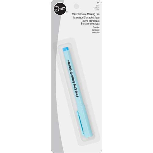 The Fine Line Water erasable marking pen (Dritz)
