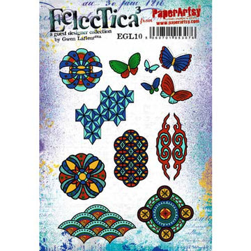 Eclectica Stamp Collection #10 by Gwen Lafleur, Japanese Patterns