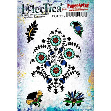 Eclectica Stamp Collection #11 by Gwen Lafleur, Suzani Florals