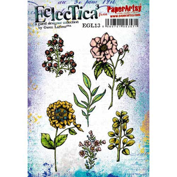 Eclectica Stamp Collection #13 by Gwen Lafleur, Botanical Illustrations