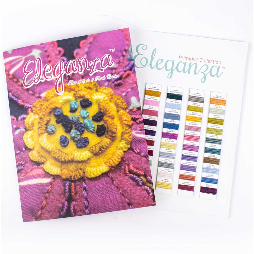 Color Card: Sue Spargo Eleganza: Original Collection + Primitive combined