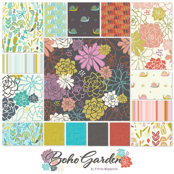 Boho Garden Fat Quarter Pack (16 prints)