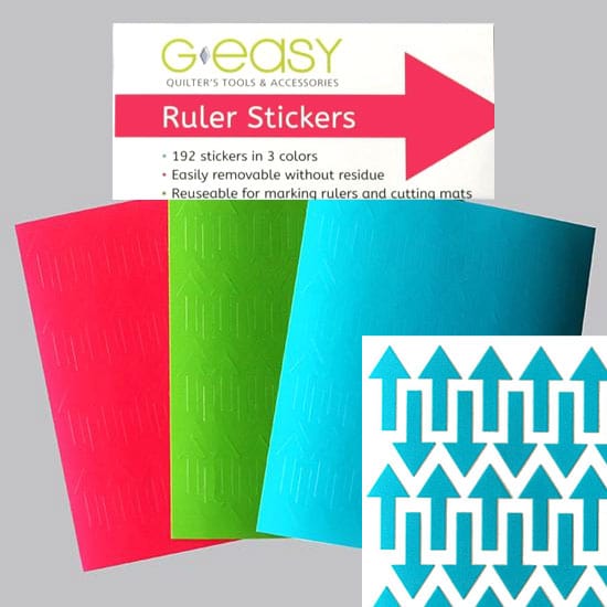 GEasy Ruler Stickers, Tropical Brights – Artistic Artifacts