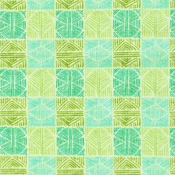 Horizon, Block Print in Leaf