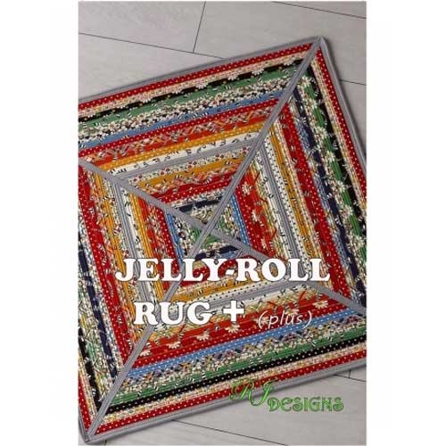 Jelly Roll Rug + (Plus) Pattern