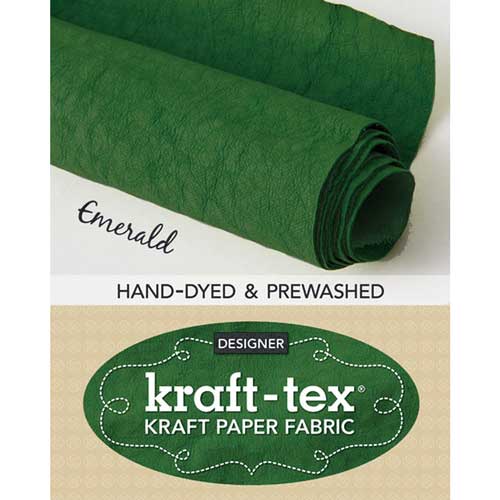 Kraft-Tex Kraft Paper Fabric, Emerald