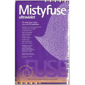 Mistyfuse Fusible Lightweight Webbing: Ultraviolet (2.5 yds)