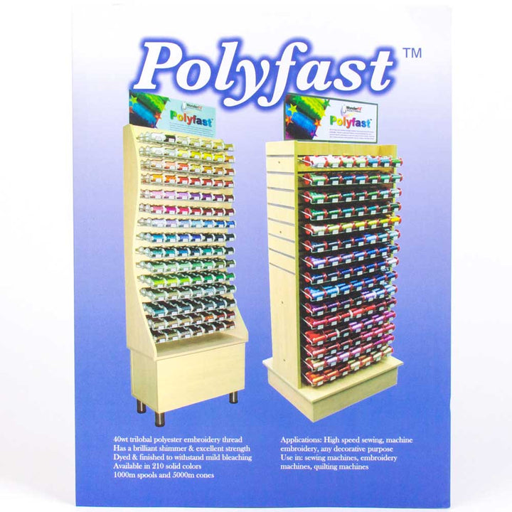 Color Card: Polyfast Thread, 210 colors