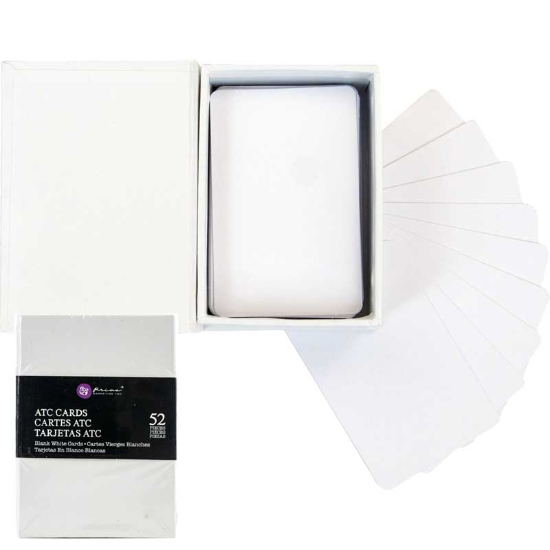 White ATC Card Set (52 cards in keepsake box)