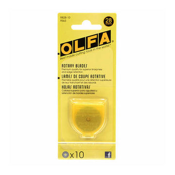 OLFA Rotary Blades, 28mm, 10 pack