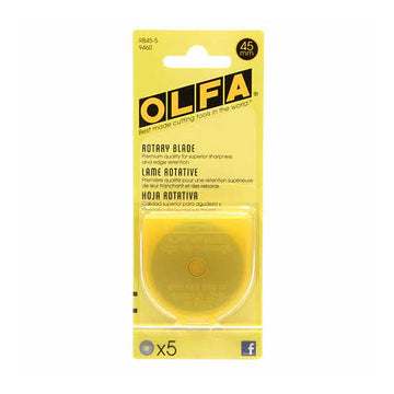 OLFA Rotary Blades, 45mm, 5 pack