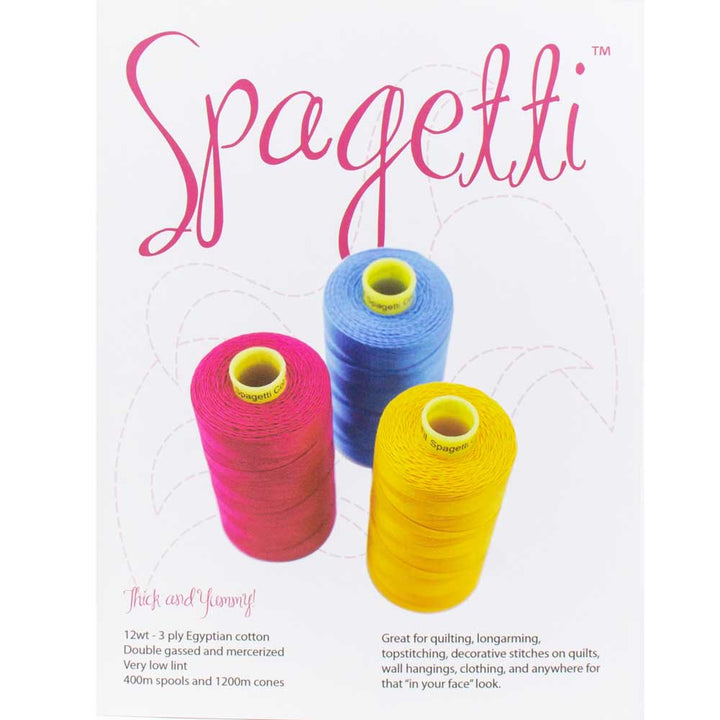 Color Card: Spagetti Thread, 60 colors