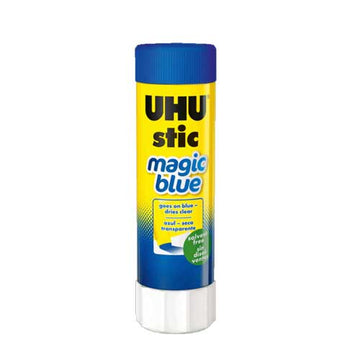 UHU Stic Blue Magic, (color, dries clear)