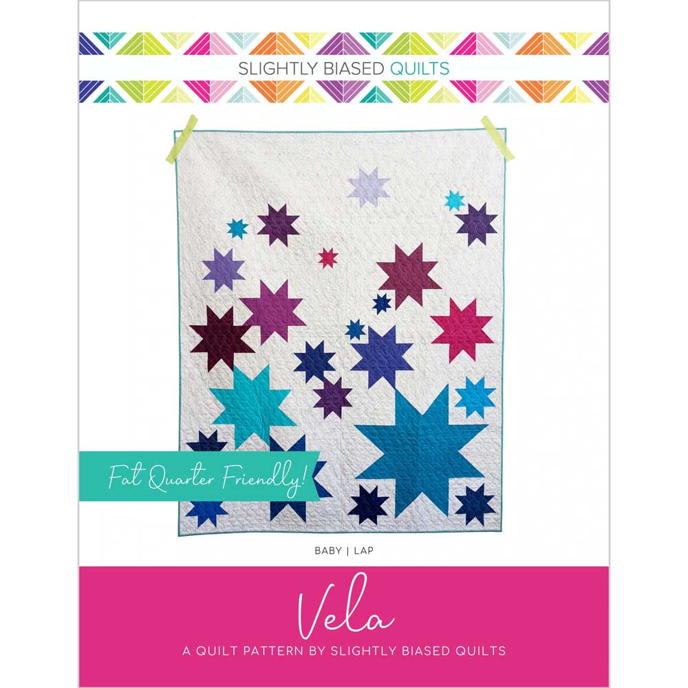 Vela Quilt Pattern by Slightly Biased Quilts