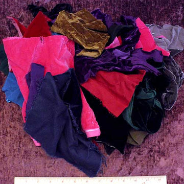 Assorted Velvets Scrap Pack