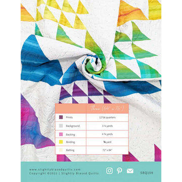 Vertex Quilt Pattern by Slightly Biased Quilts