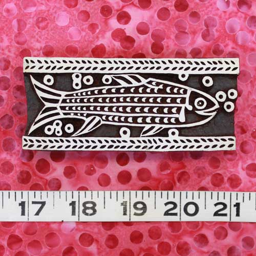 WB439 Egyptian Fish Wood Block – Artistic Artifacts